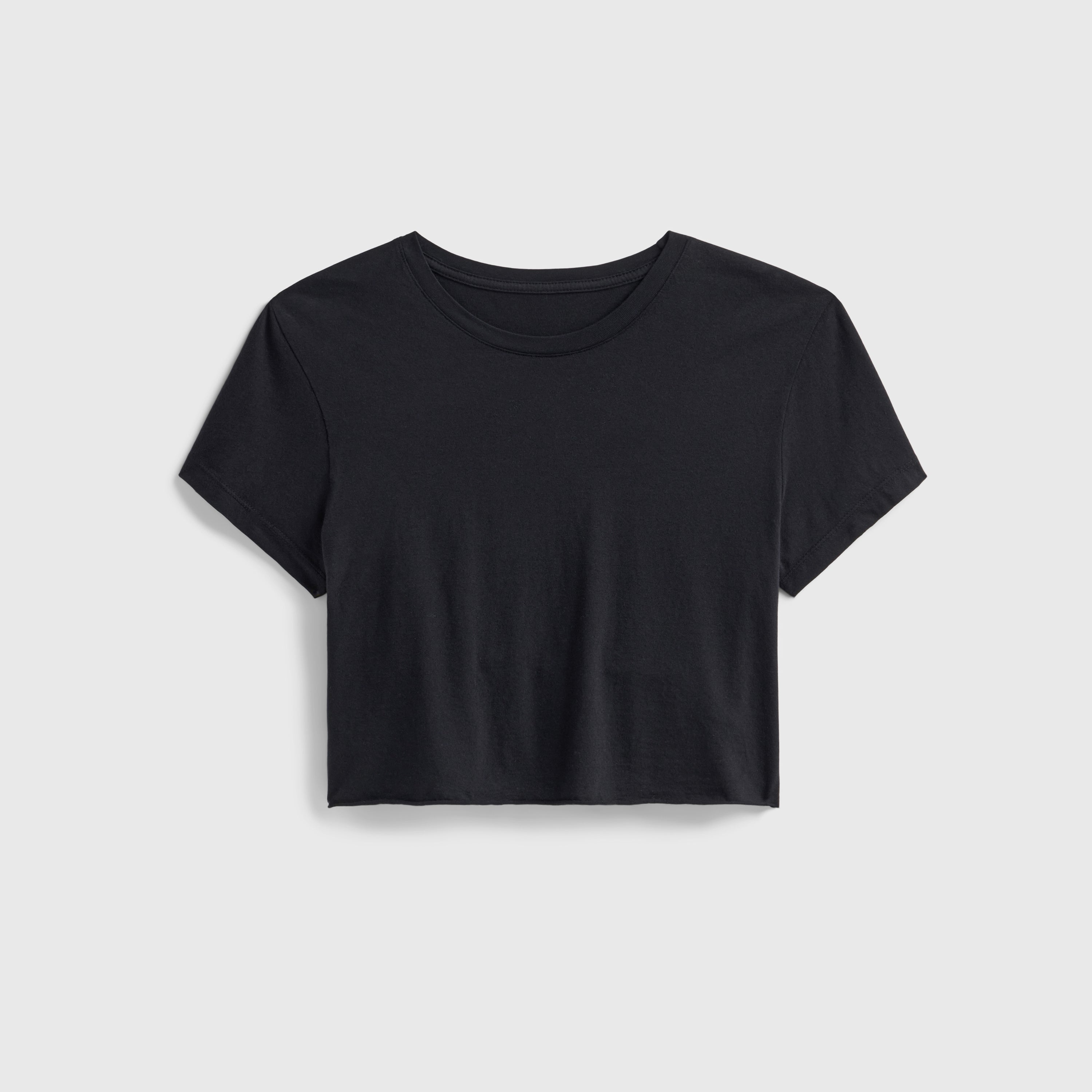 1673 CROP ROCKER TEE