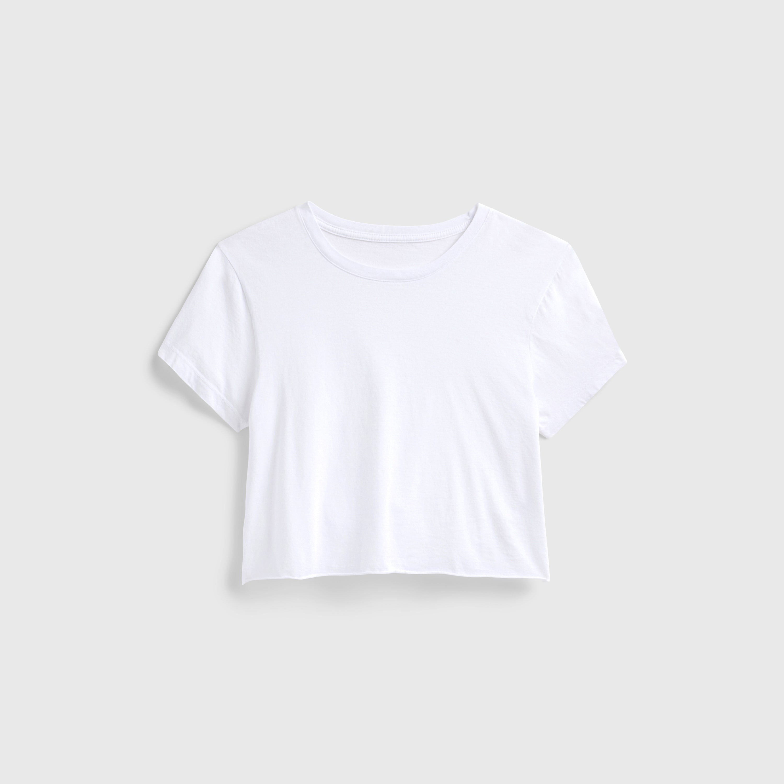 1673 CROP ROCKER TEE