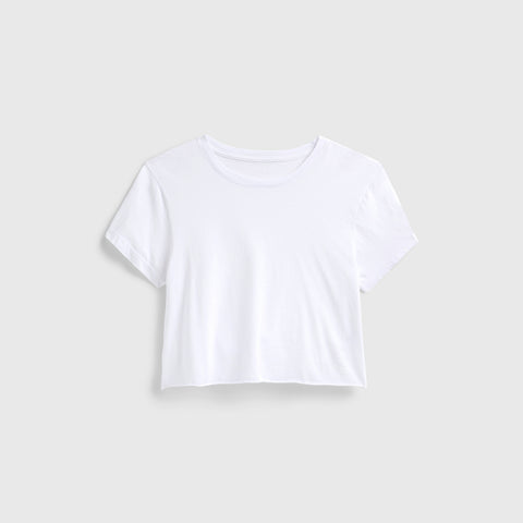 1673 CROP ROCKER TEE